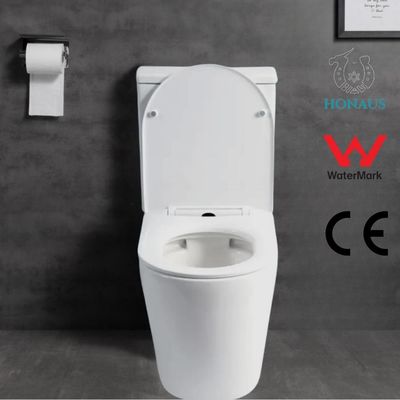 Hotel Watermark Two Piece Toilet Bowl UF Seat 75-180mm P Trap Water Closet