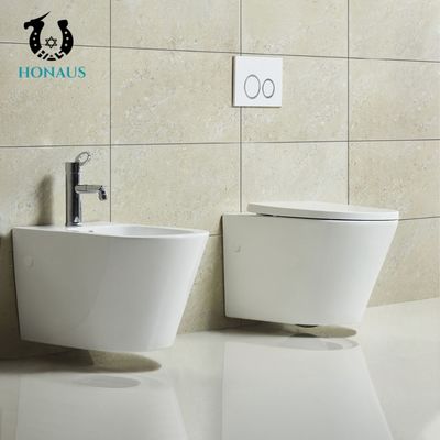 European Style Gravity Flushing Wall Hung Toilet Bowl Sanitaryware Ceramic WC