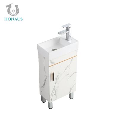 Customised Small Size Bathroom Hand Wash Basin Full Pedestal