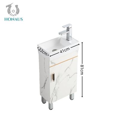 Customised Small Size Bathroom Hand Wash Basin Full Pedestal
