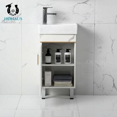 Customised Small Size Bathroom Hand Wash Basin Full Pedestal
