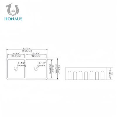 Anti Scratch Bathroom Inset Basin Kitchen Single Dual Sinks Ceramic White Multi Function