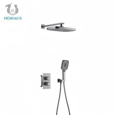 Elegant Design Concealed Valve Showers Multi Outlets Easy Installation Enlarged Overhead