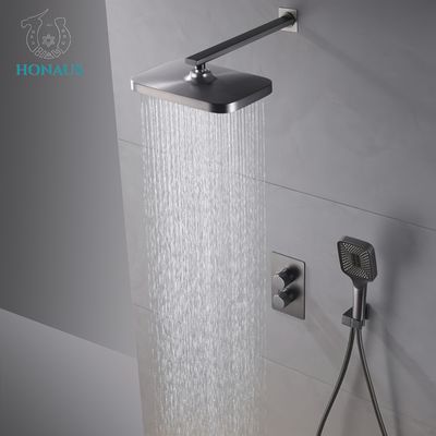 Elegant Design Concealed Valve Showers Multi Outlets Easy Installation Enlarged Overhead