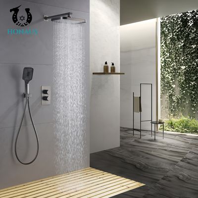 Elegant Design Concealed Valve Showers Multi Outlets Easy Installation Enlarged Overhead